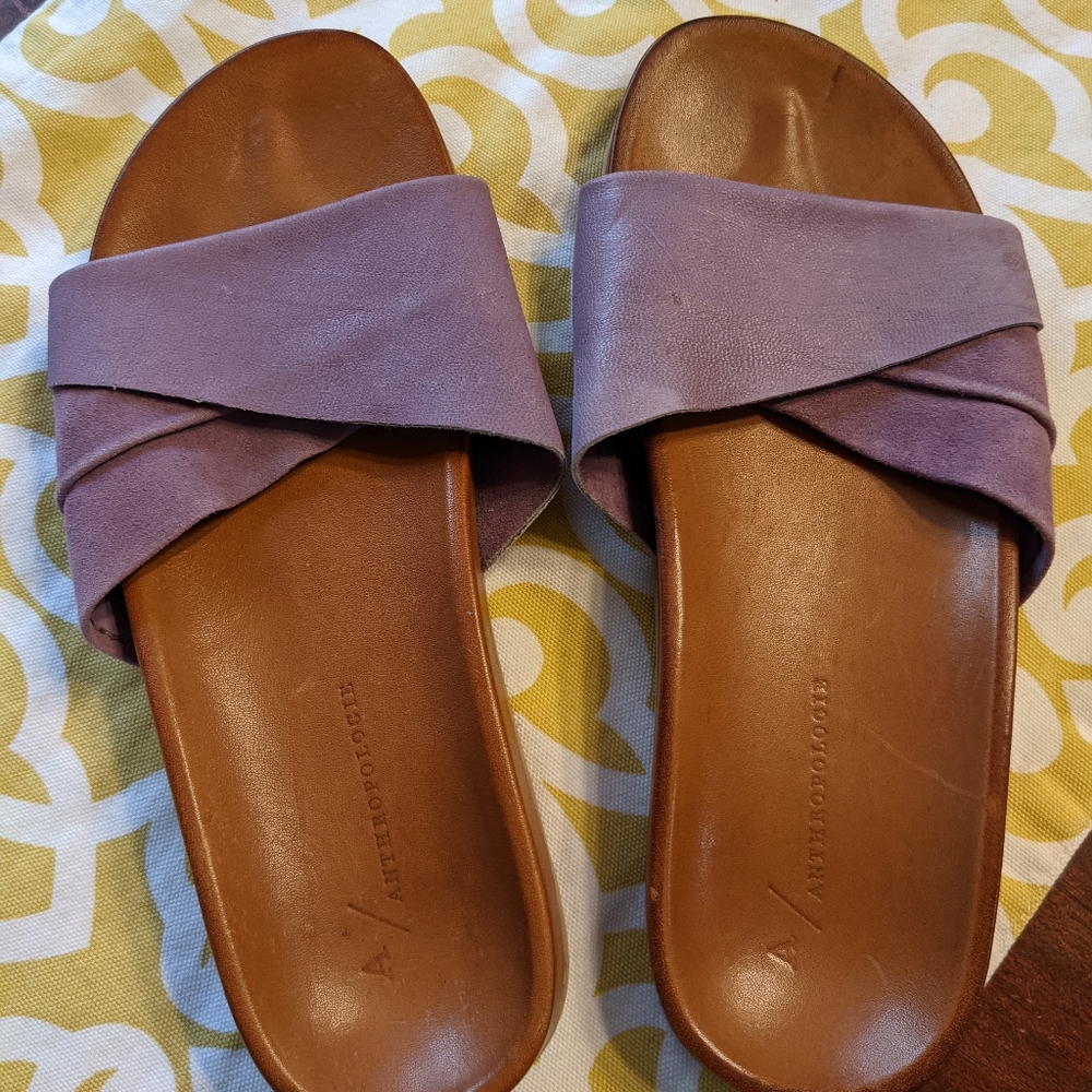 Anthropologie Leather sandals